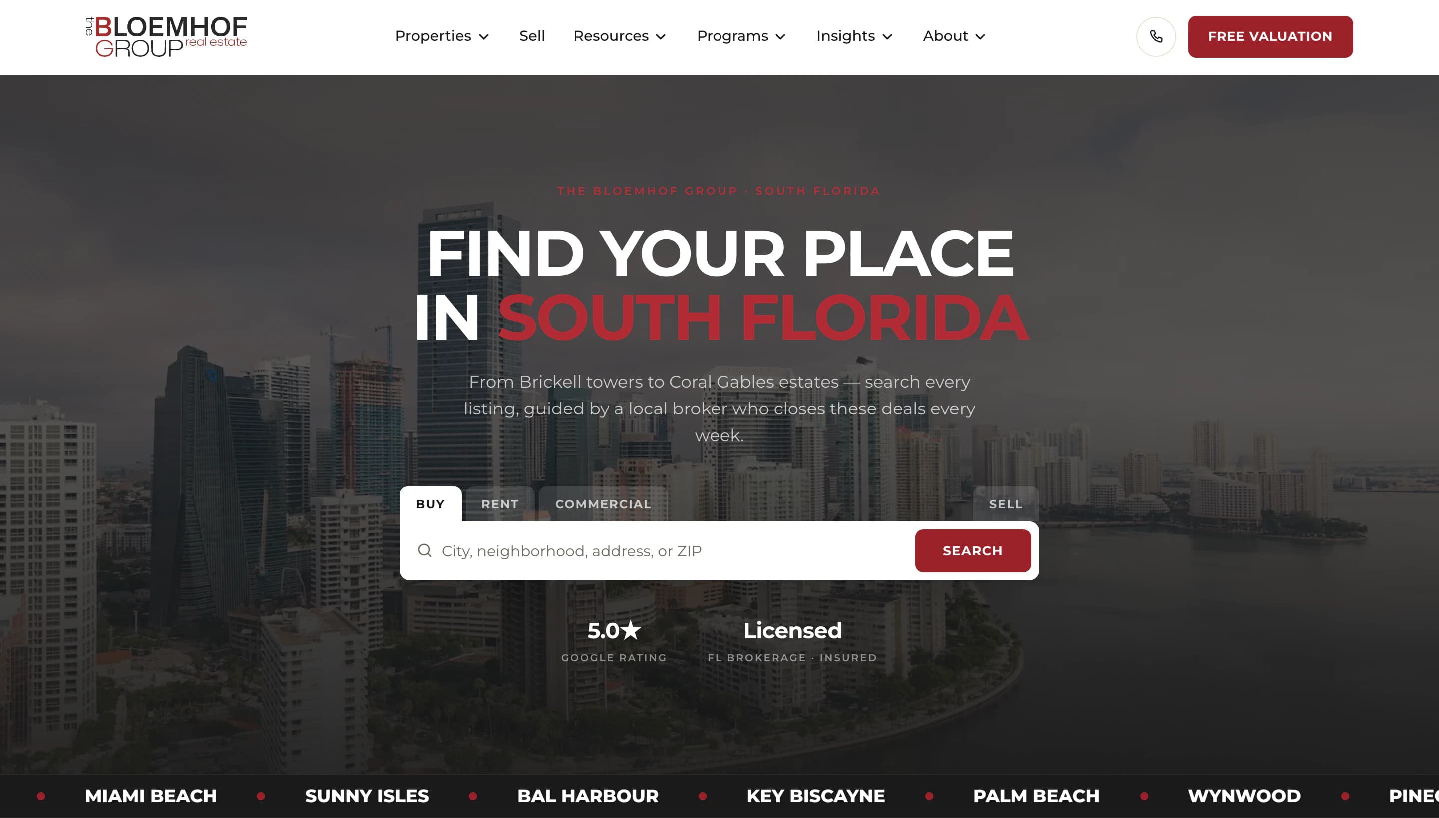 The Bloemhof Group website