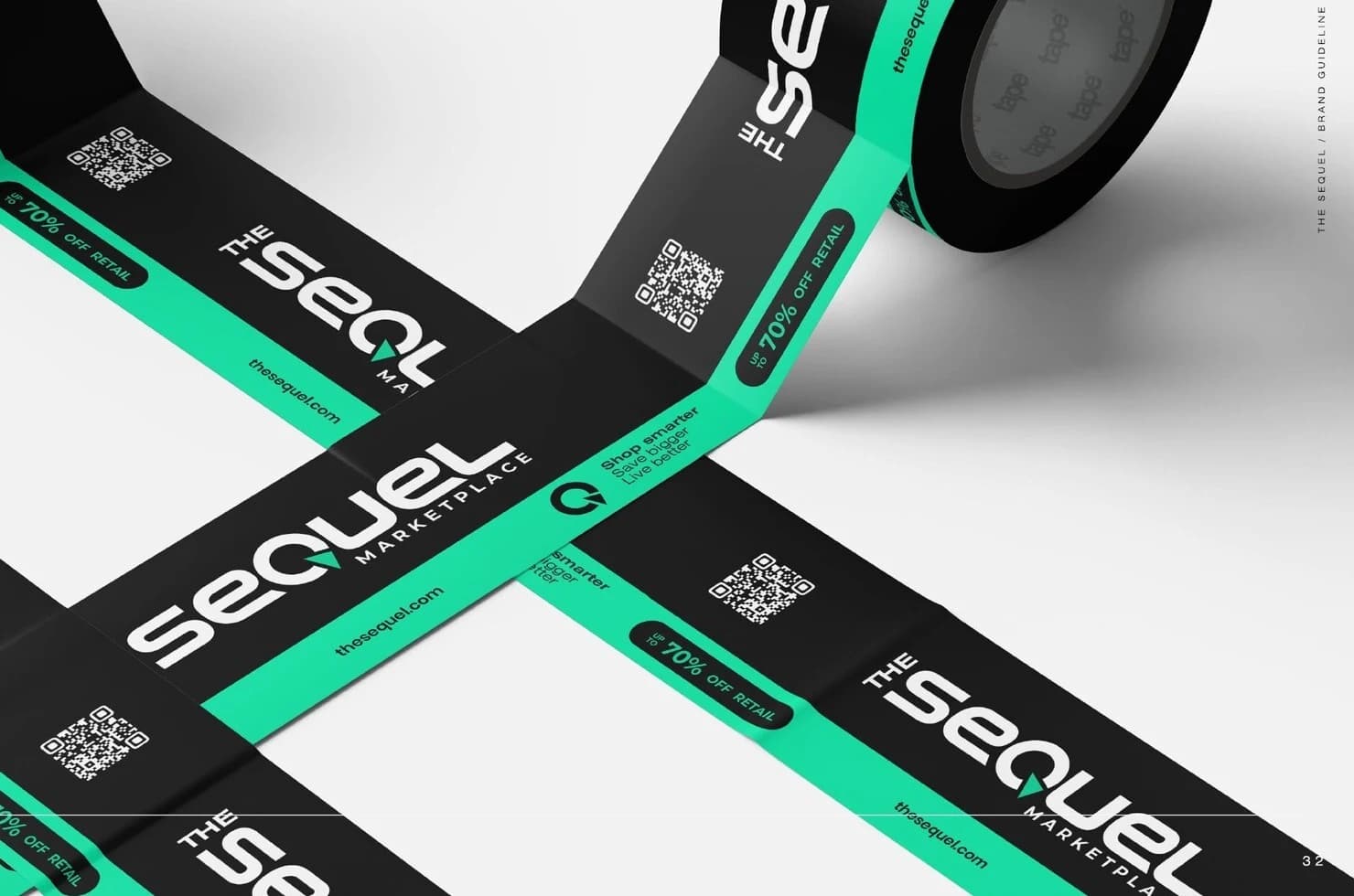 The Sequel stationery and shipping materials