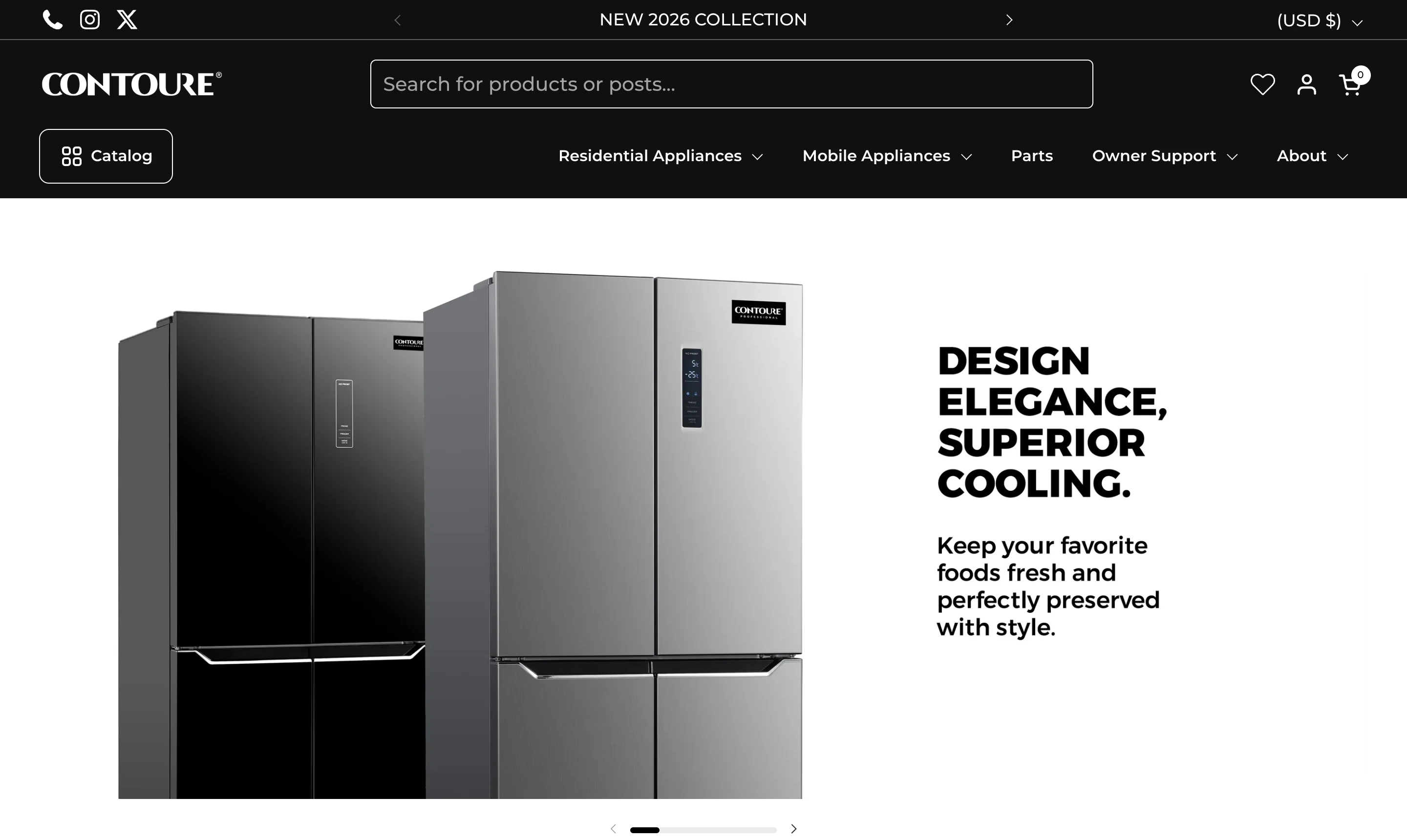 Contoure — appliance manufacturer / retail and dealer